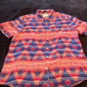 Polo Ralph Lauren Denim and Supply XXL short sleeve southwest design